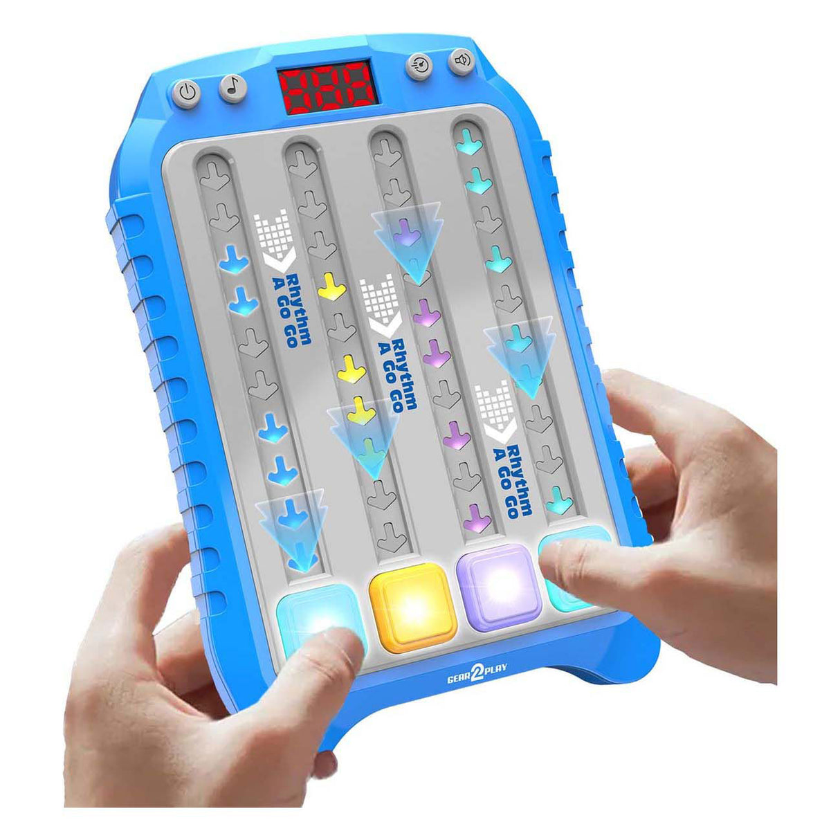 Gear2Play Rhytm A Go Follow the Rhythm game Blue