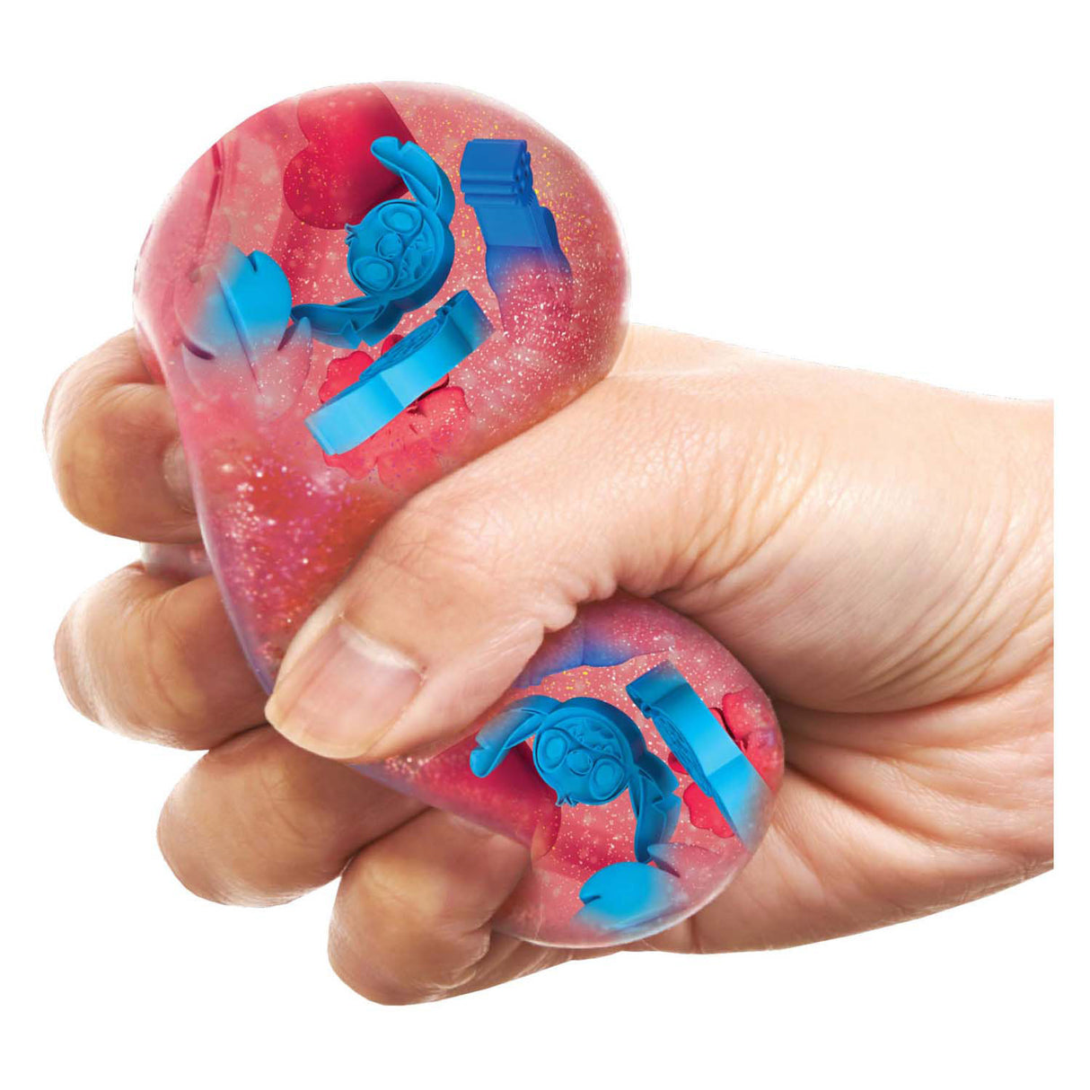 Spectron squeeze ball maken stitch