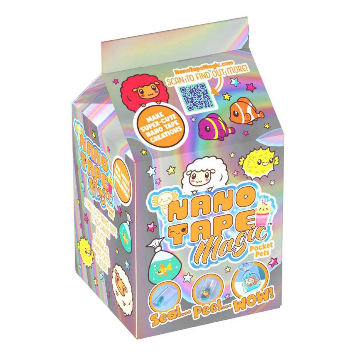 Spectron nano fita mágica mini animais | 10 peças