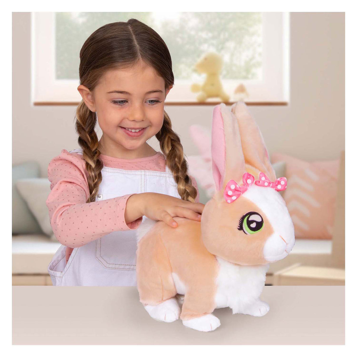 Spectron club petz betsy browny rabbit interactive plush toy
