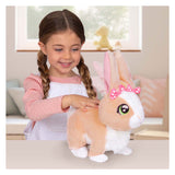 Spectron club petz betsy browny rabbit interactive plush toy