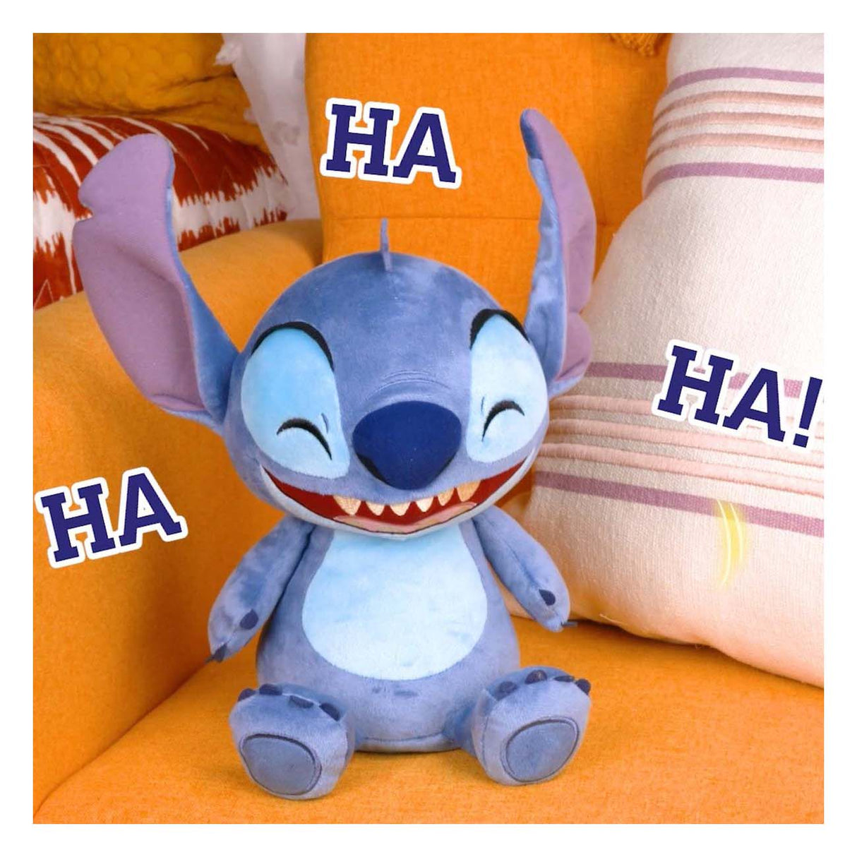 Spectron Stitch Crack Me Up Laughing Hug Pluche, 35cm