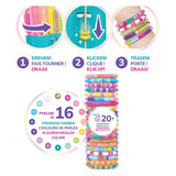 Making Spectron heishi bracelets