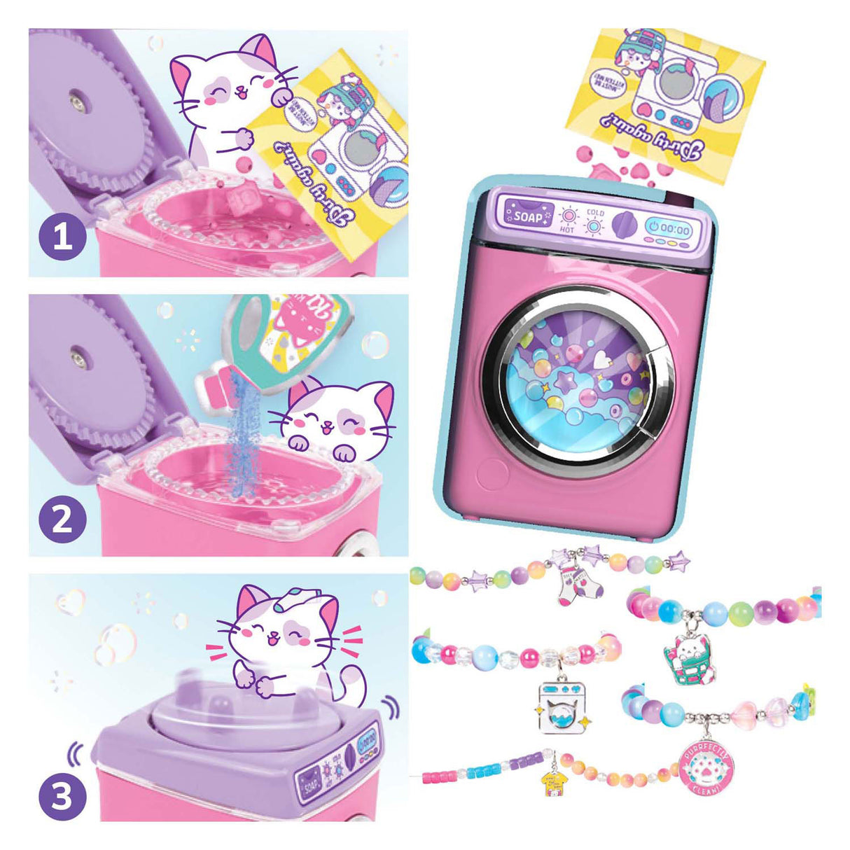 Spectron Purr-Fect Wash 'N zapestnice