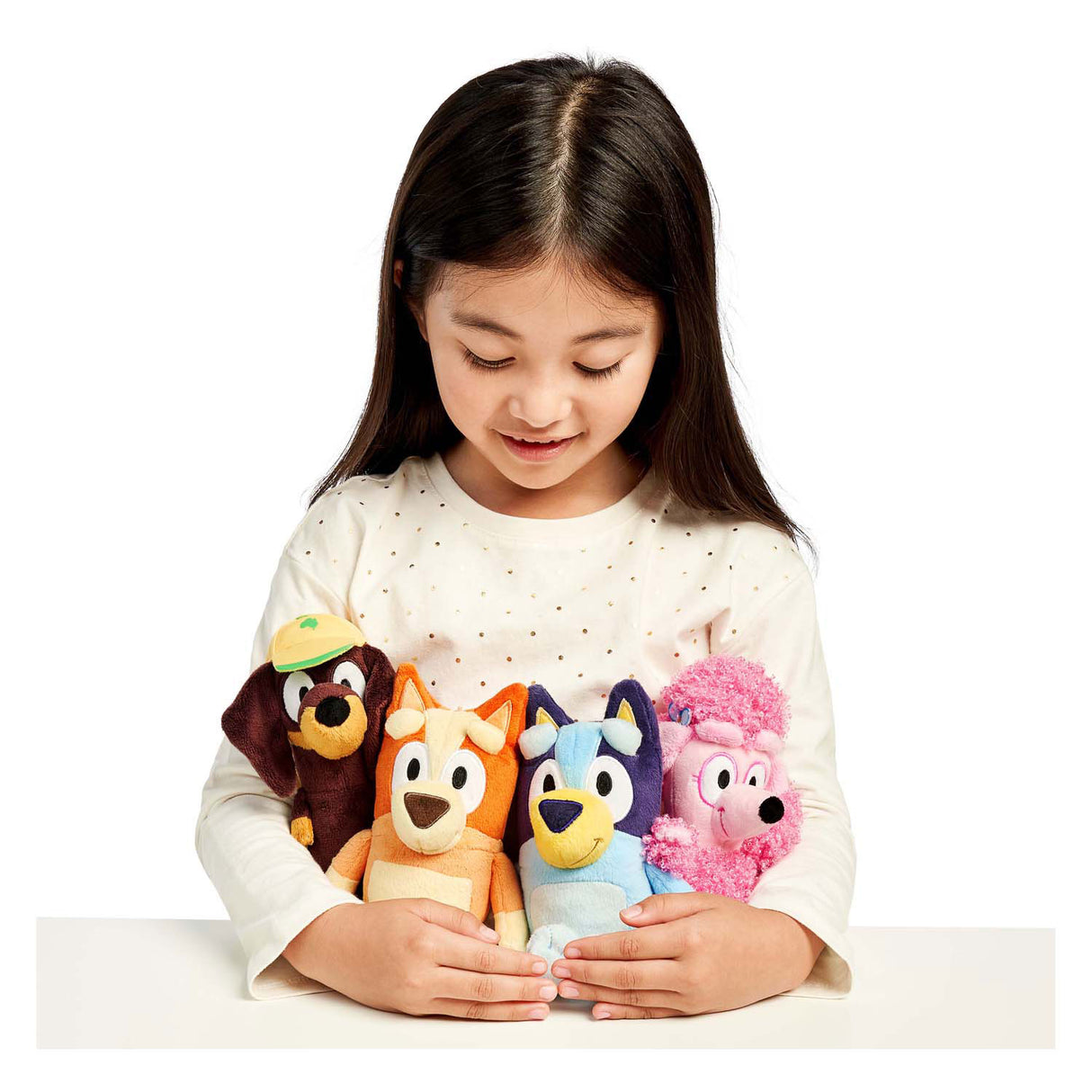 Moose Toys crklja plišaste modrega kokosa, 20 cm