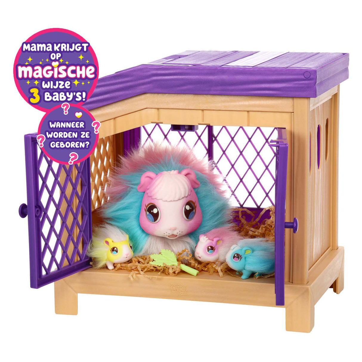 Spectron Little Live Pets Mama Überraschung Regenbogen interaktives Tier