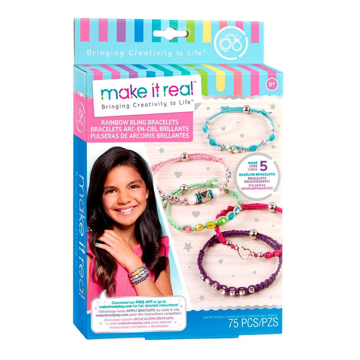 Spectron make it real - make rainbow bracelets