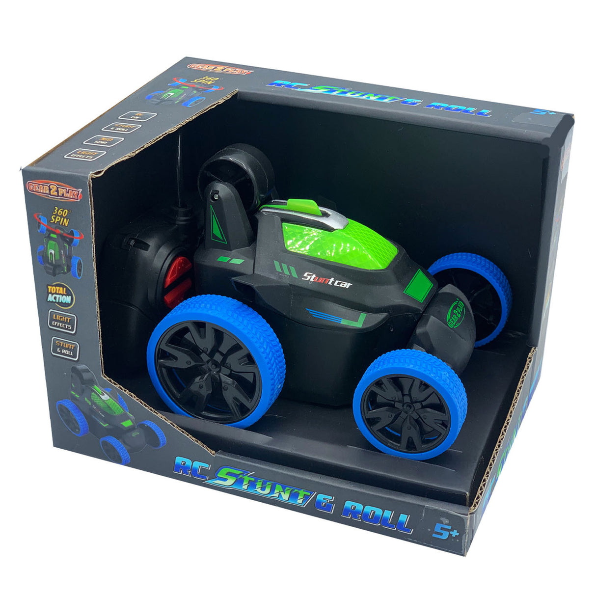 Gear2Play RC kaskader Roll kontrolowany samochód niebieski