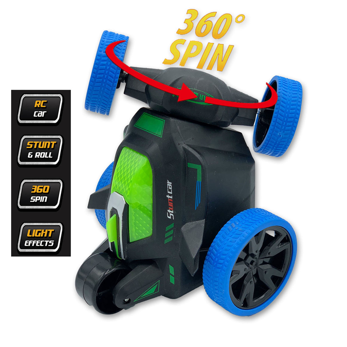 Gear2Play RC kaskader Roll kontrolowany samochód niebieski