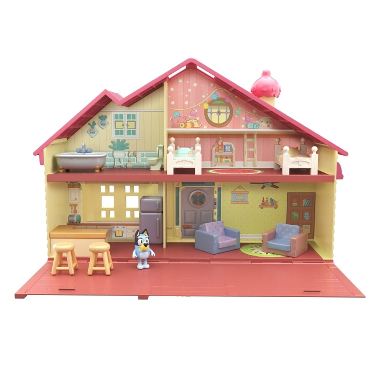 Spektron Bluey Spillhaus mat Accessoiren Spillset