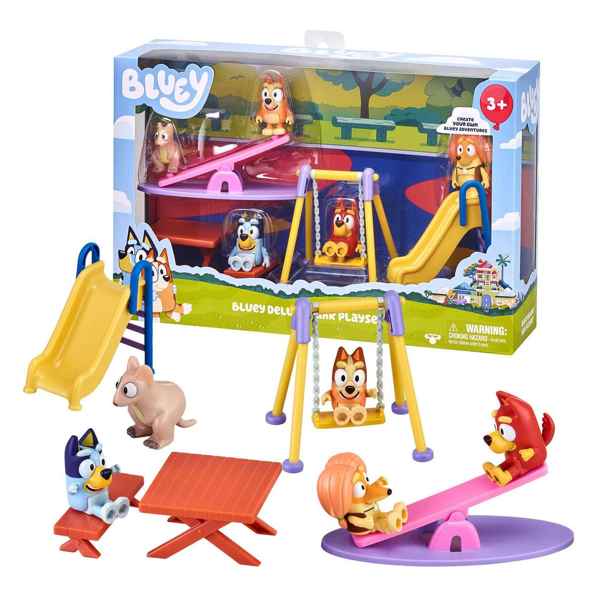 Луксозен комплект за игра Moose toys bluey playground