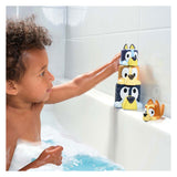 Tomy bluey family bath cups, 4 pcs.