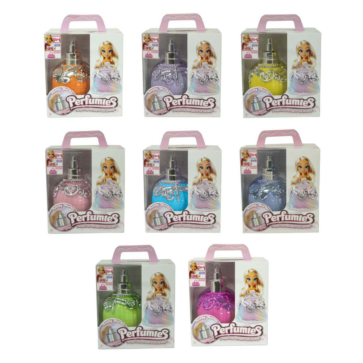 Spectron perfumies perfume bottle and doll