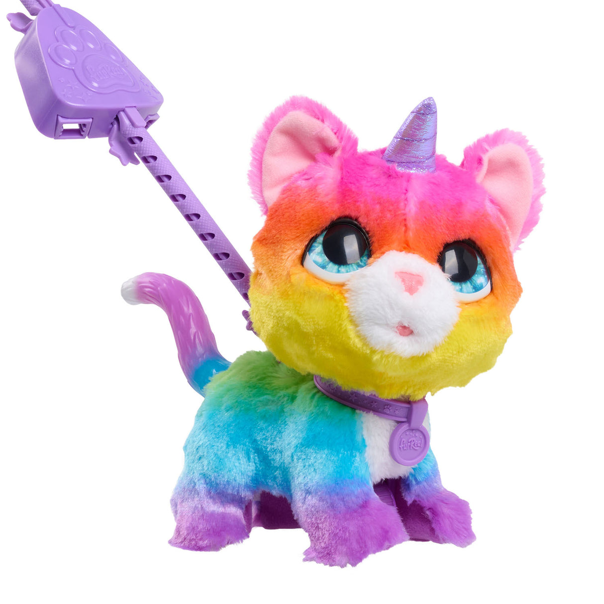 Spectron furreal walk-a-lots unicornio gato animal interactivo