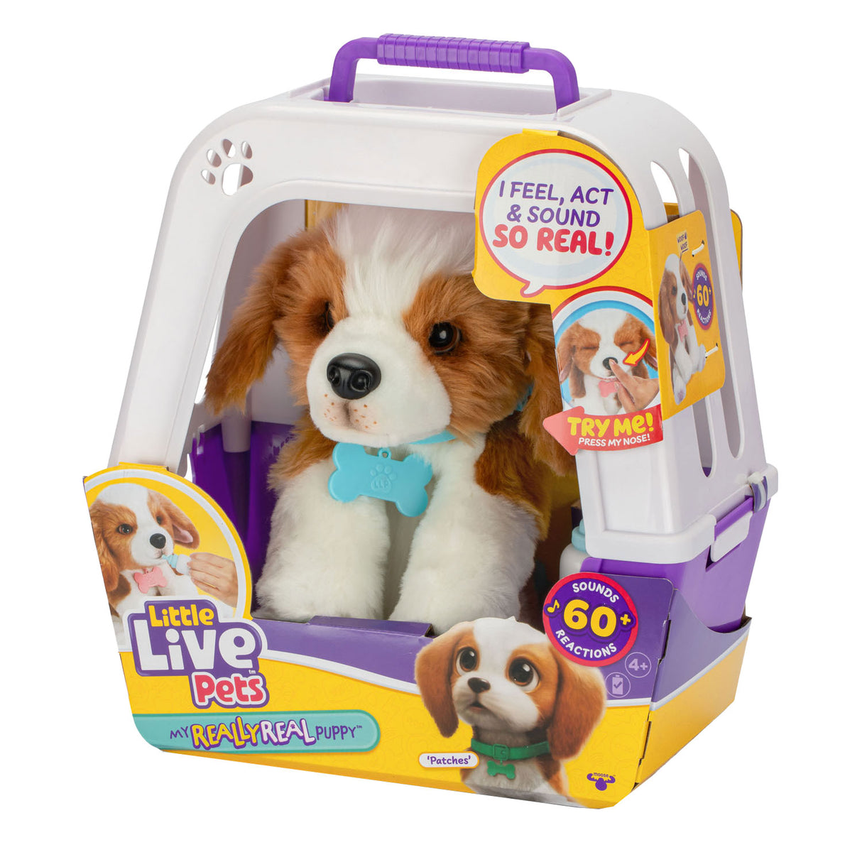 Little Live Pets My Really Real Puppy hug in loft