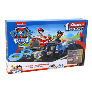 Carrera First Racebaan - Paw Patrol 'na progi'