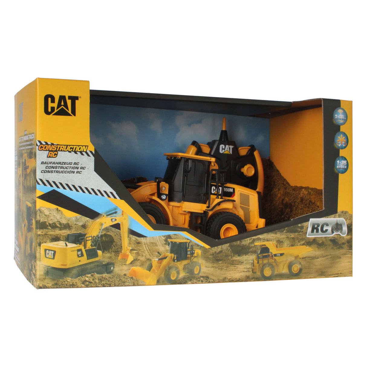 Carrera RC - sluasaid lódálaí roth cat, 1:35