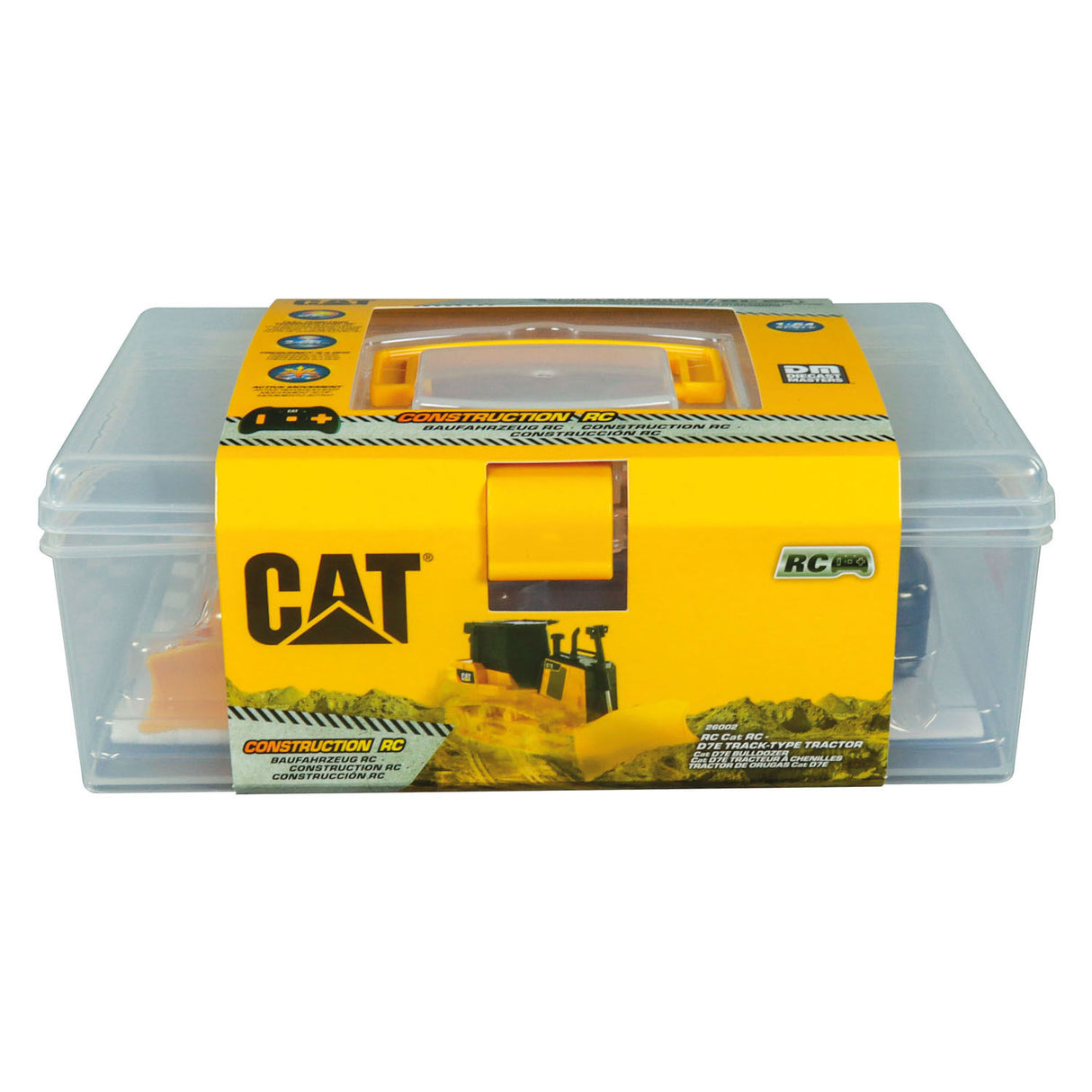 TRACTOR DE TIPO DE TIPO DE CARRERA RC Auto Cat Mini RC D7E