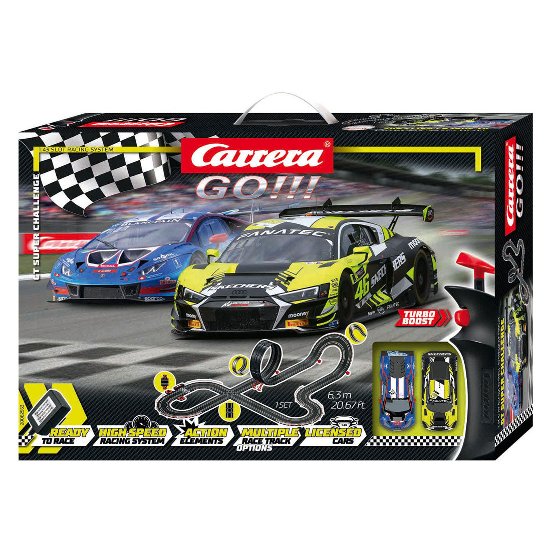 Carrera Go !!! RaceBaan - GT Super Challenge
