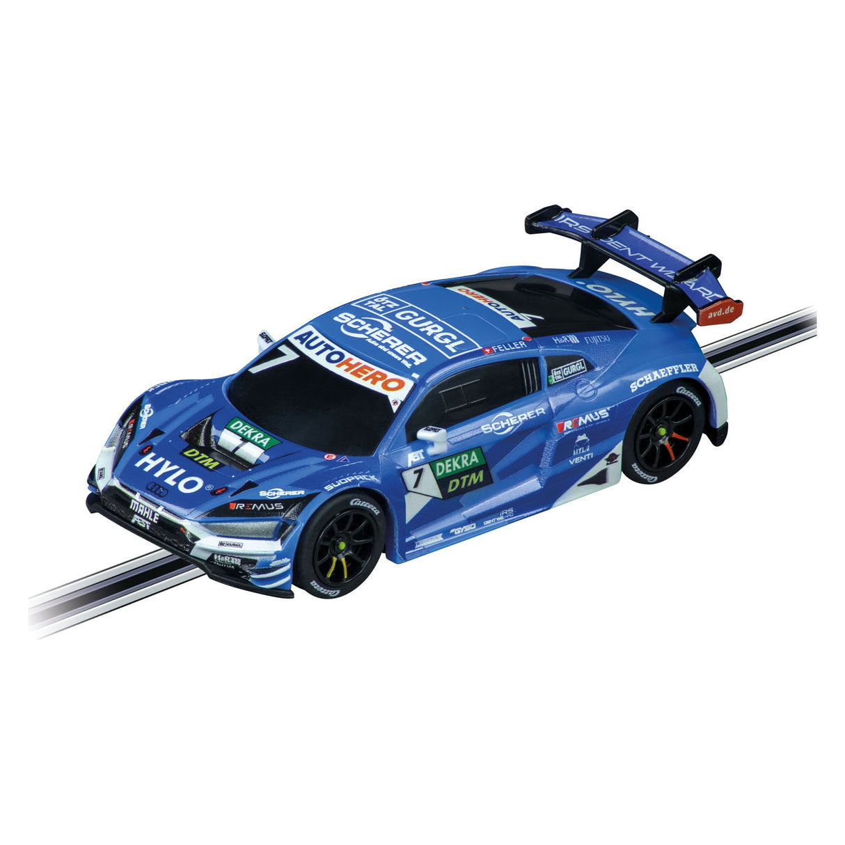 Carrera GO !!! Auto da corsa - Audi R8 DTM Ricardo Feller, n. 7