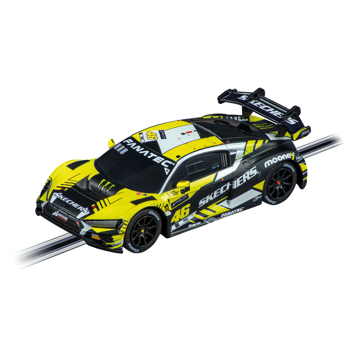 Carrera Go !!! Racing car - Audi R8 Valentino Rossi