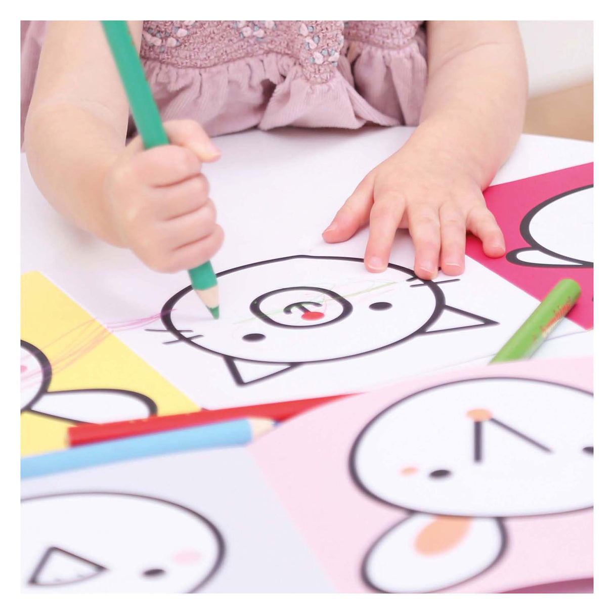 Banana panda coloring book the writing grip animals