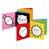 Panda banánová - omaľovánka s farbami rúčky na písanie