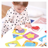 Banana panda - on-the-go puzzel ontdek vormen - 16st.