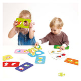 Banana panda - zoek dezelfde vriendjes puzzels - 12st.