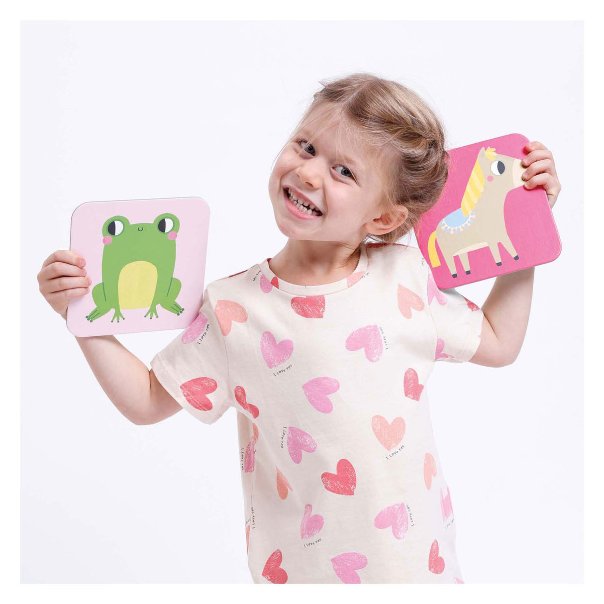 Panda banana - grandes animais de fazenda para jogos de memória - 24 unid.