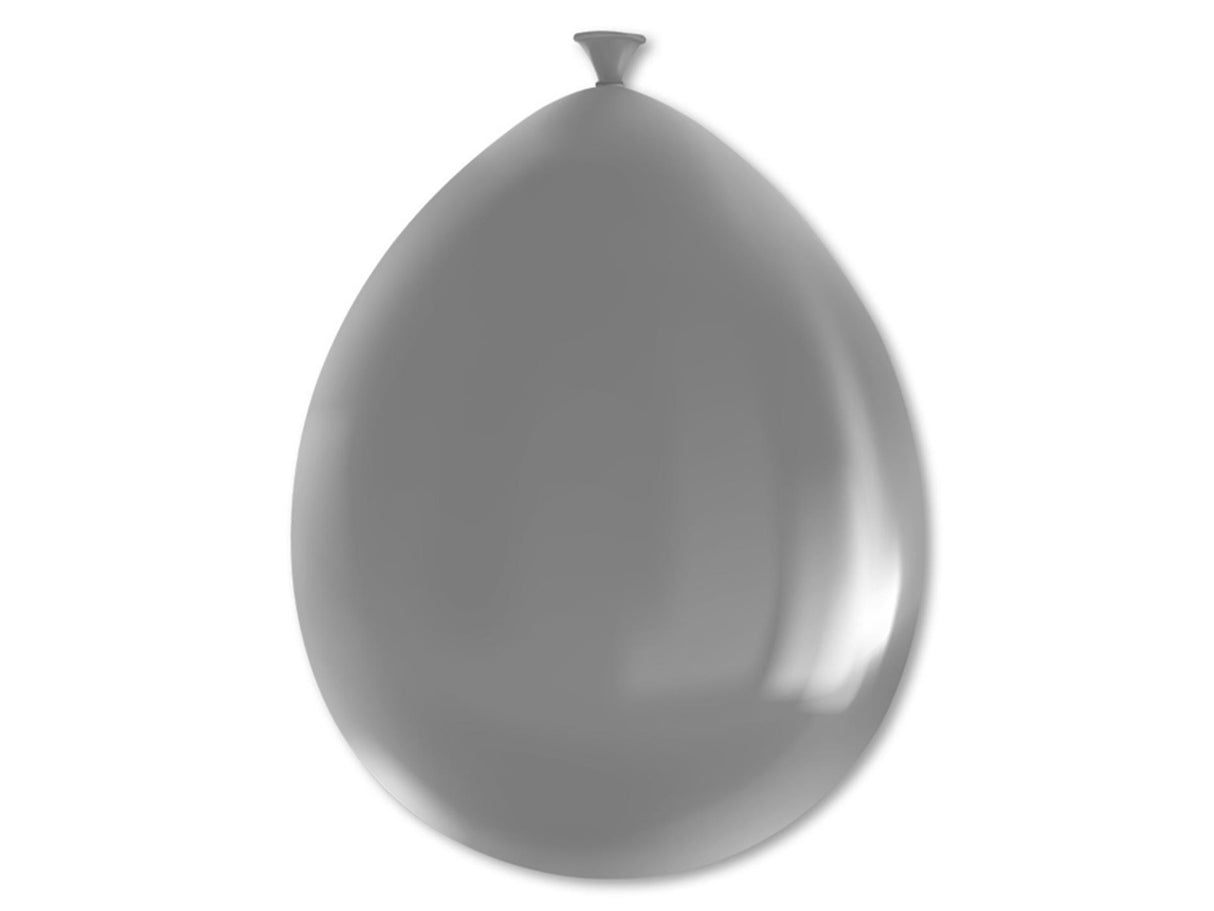 Paperdreams ballonnen - zilver metallic
