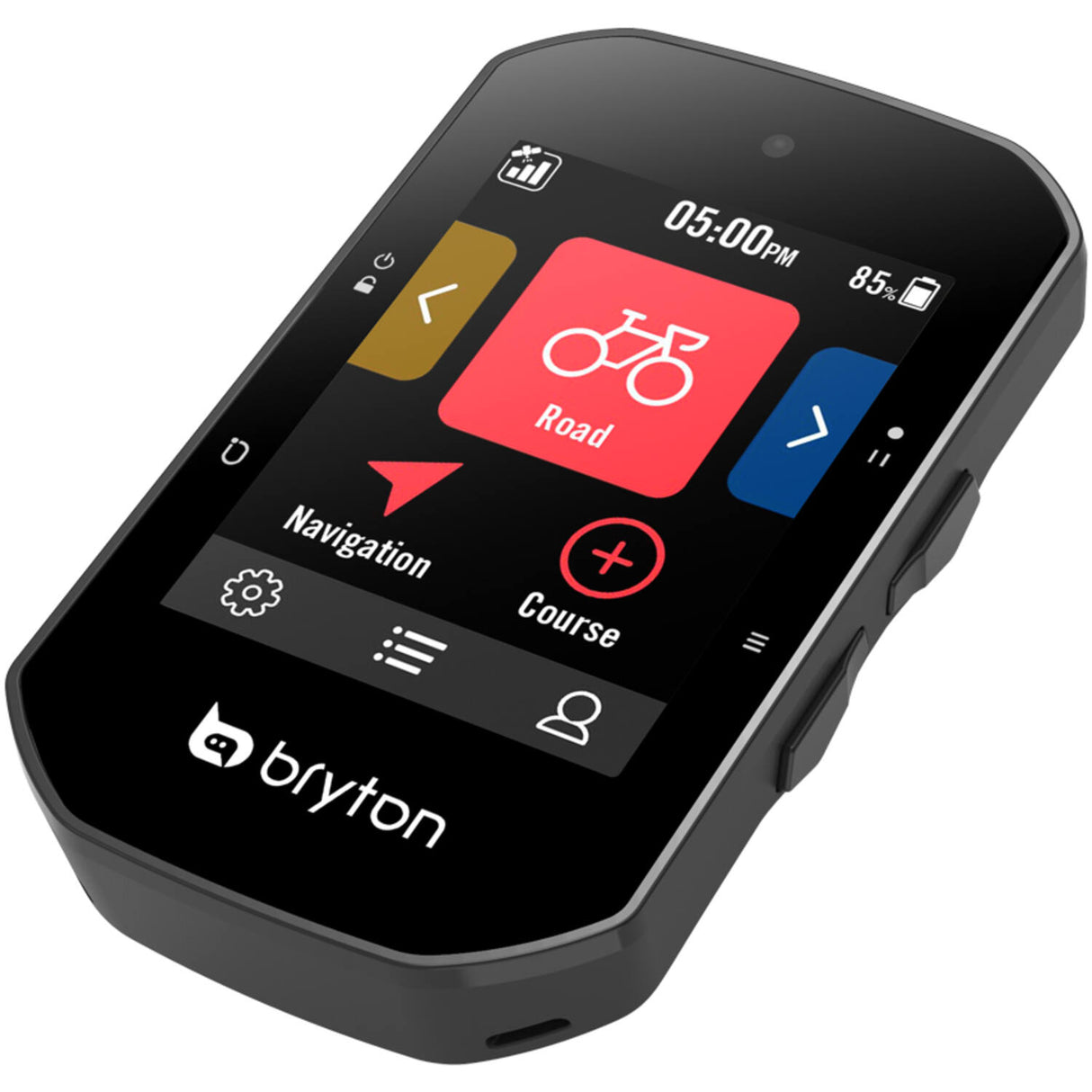Bryton - Reider s500 GPS Velo Computer abegraff Häerzzuggerécherer Gürtel a Cadans Sensor Ant + Bluetooth