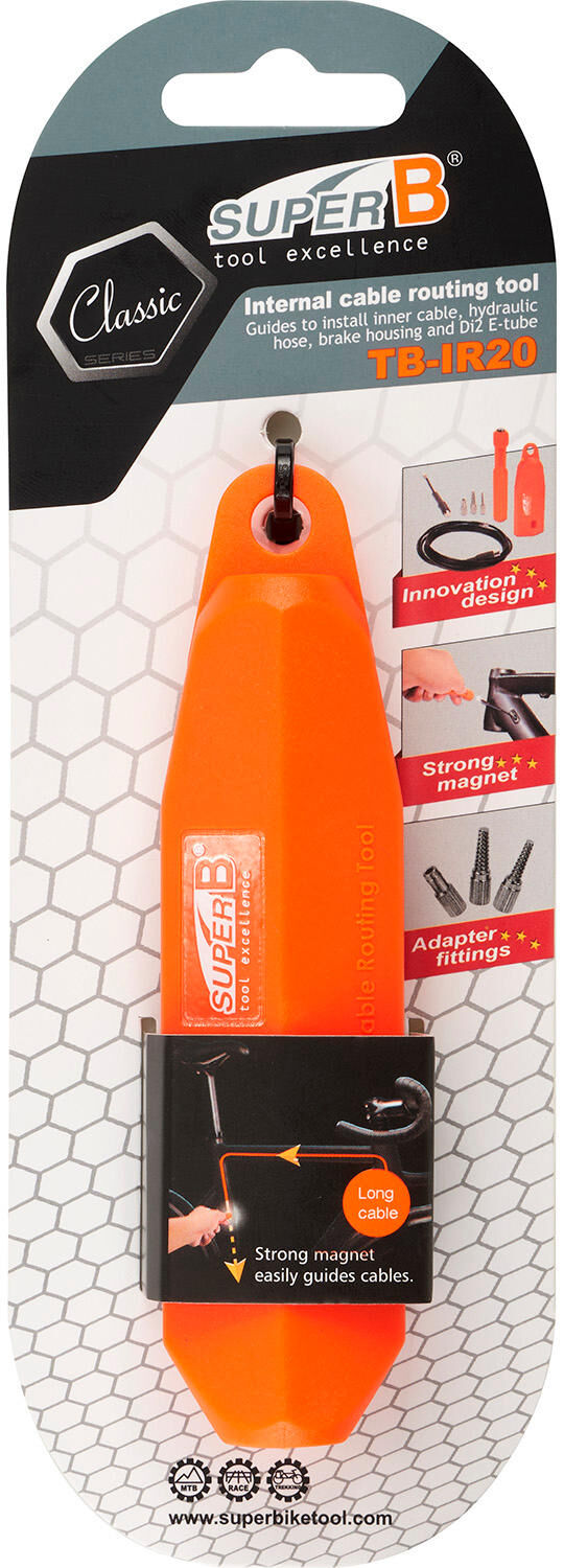 Superb Super B TB-IR20 Frame cable guide with magnet