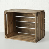 Boltze home auction box lea wood 50x40x30cm