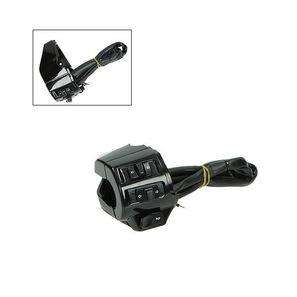 Forskellige styrekontakt Venstre Shine Black | Vespa Primavera Sprint