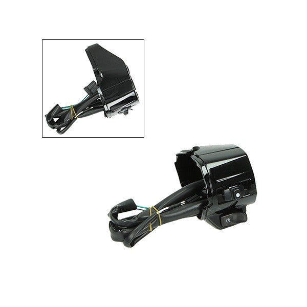 Various steering switch Right shine black | Vespa Primavera Sprint