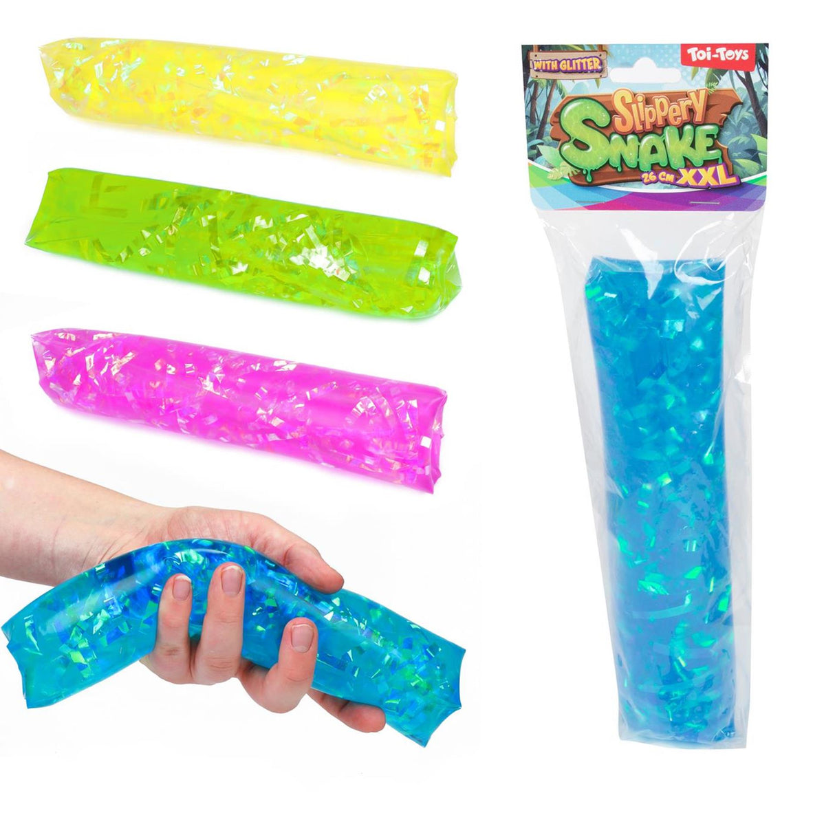 Toi-toys fun xxl gladjanus 26cm with glitter foil