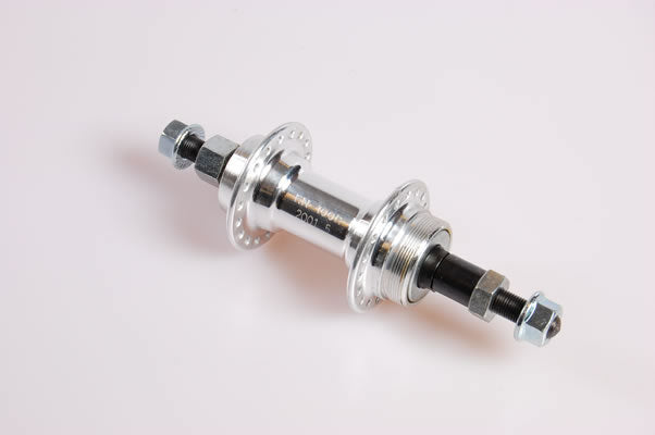 Hub behind freewheel alu