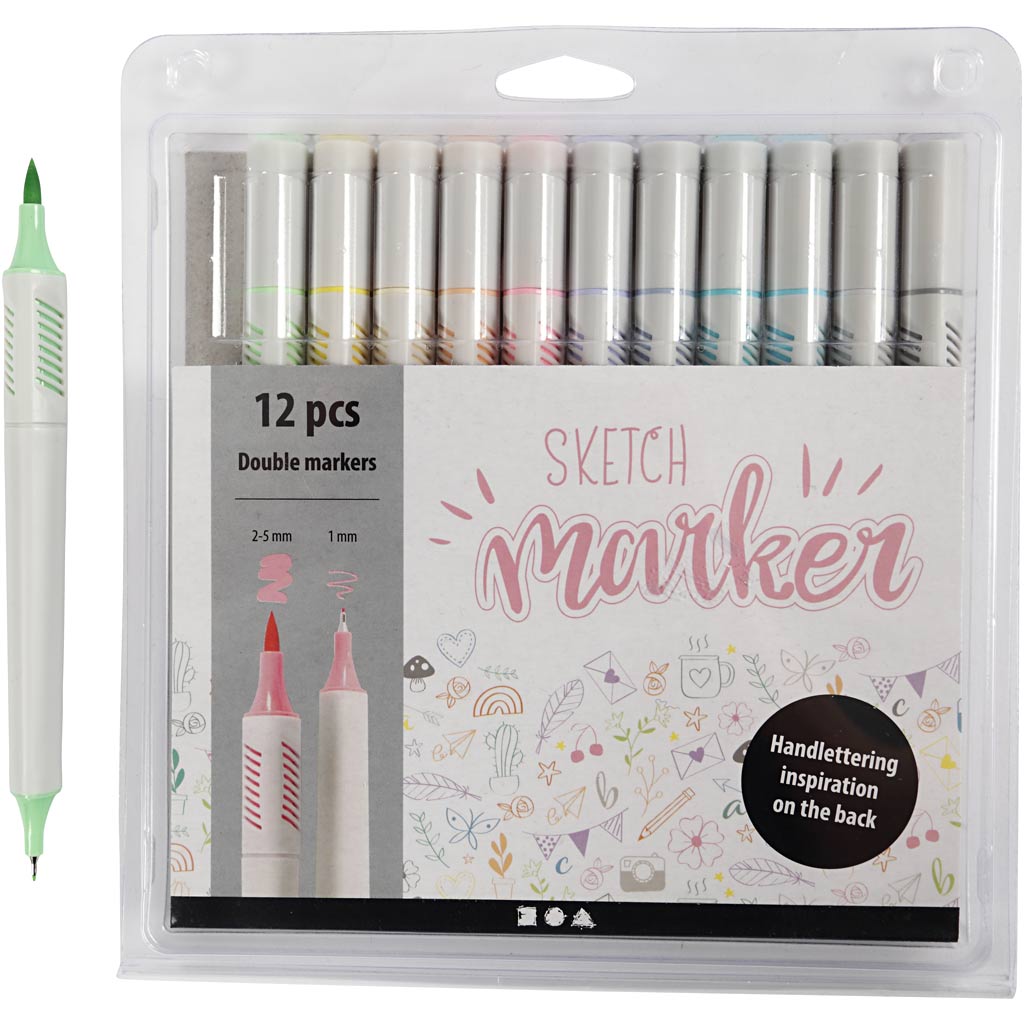 Creativ Company Drawers Pastel colors, 12st.