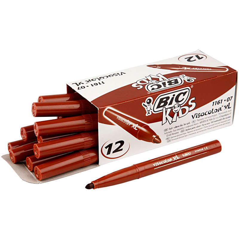 Bic Kids Visacolor XL Red-Bruin