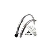Sunnywheel plastic fender set 28 inch 45 mm silver incl. Rods