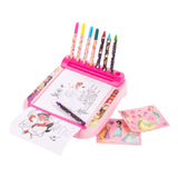 Sambro Disney Princess drawing board with roll color set, 12 pcs.