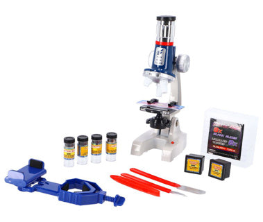 Basic microscope set in case