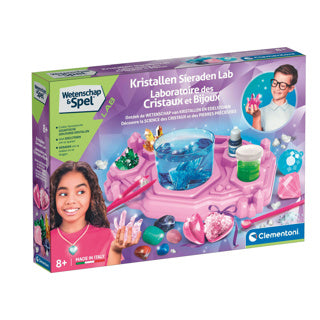 Clementoni science crystals make laboratory big