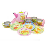 Simplement pour Kids Tin Tea Service Vos en valise 15 pièces