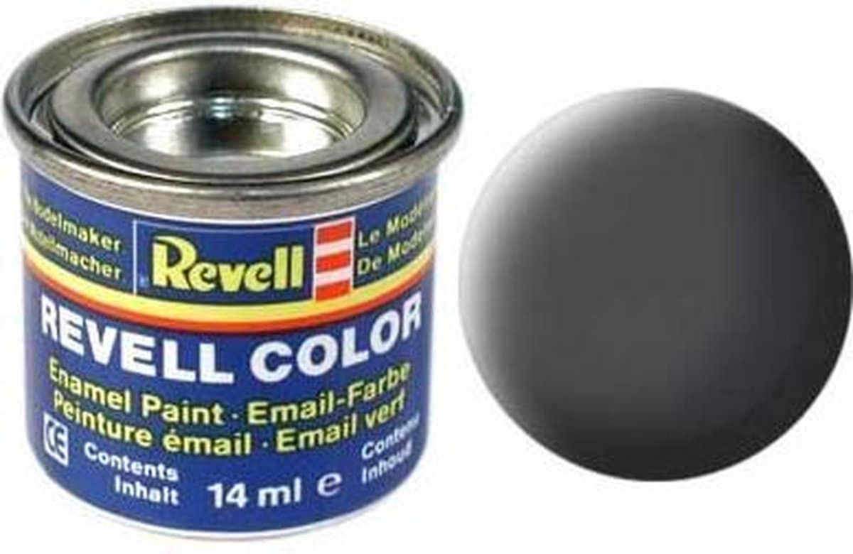 Revell e -poštna barva # 378 temno siva, zijdemat