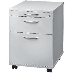 Niceday AC20SG solid wood drawer unit 428x580x590mm light grey