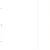 Project life • page protectors design f 12pcs