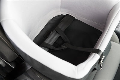 Trixie cesta de perro asiento asiento negro gris