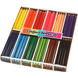 Triangular Jumbo Colored Pencils - základní barvy, 144st.